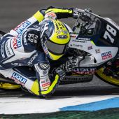 Der Liqui Moly IntactGP Husqvarna Junior-Teamfahrer Jakob Rosenthaler holte in Estoril sein erstes Podium in der FIM Junior GP World Championship Serie (Moto3 Junioren WM).